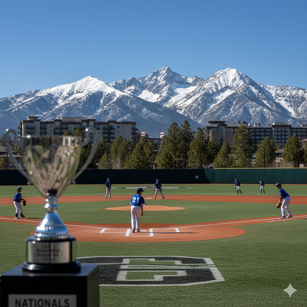 Youth Baseball Nationals - Mountain backdrop tournament